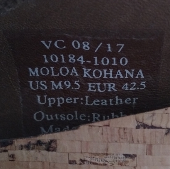 Olukai Moloa Kohana Slip-On Light Brown Suede Loafers Men's Size 9.5 - Picture 5 of 5